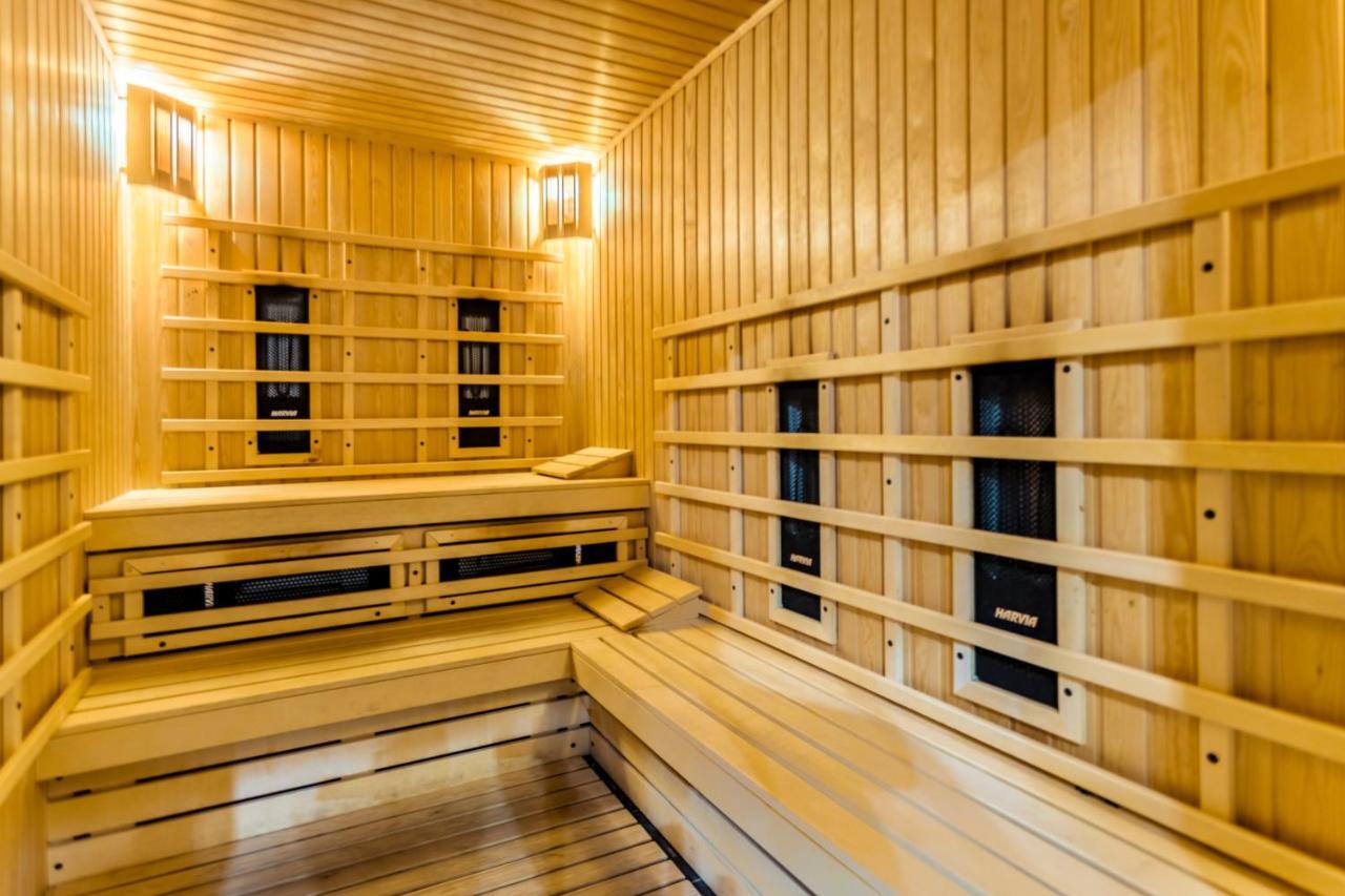 Hotel Arte Spa & Park Velingrad Ngoại thất bức ảnh A modern Finnish sauna