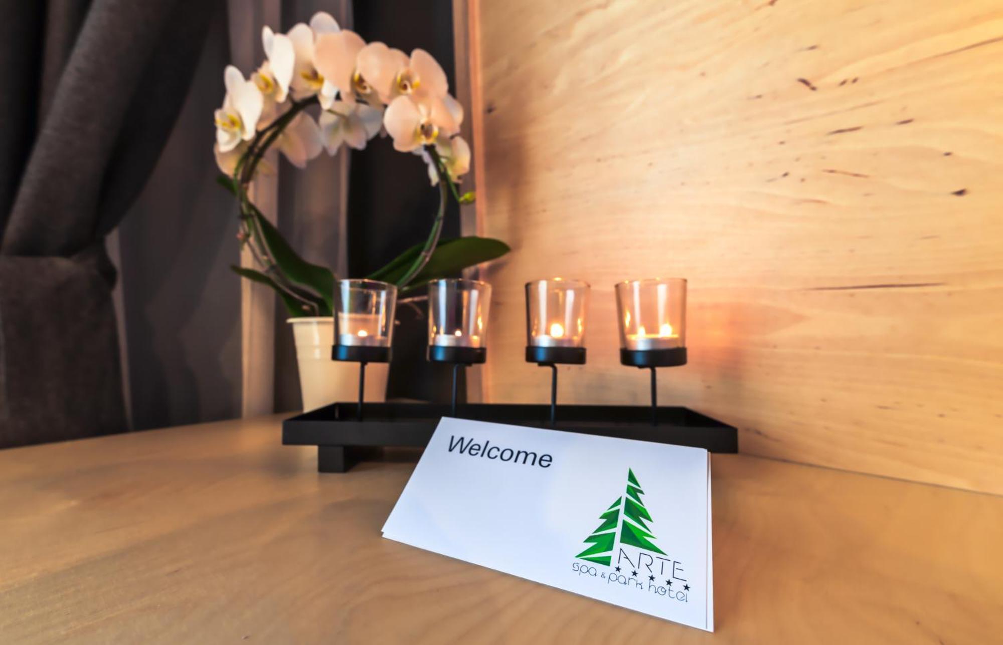 Hotel Arte Spa & Park Velingrad Phòng bức ảnh Welcome card